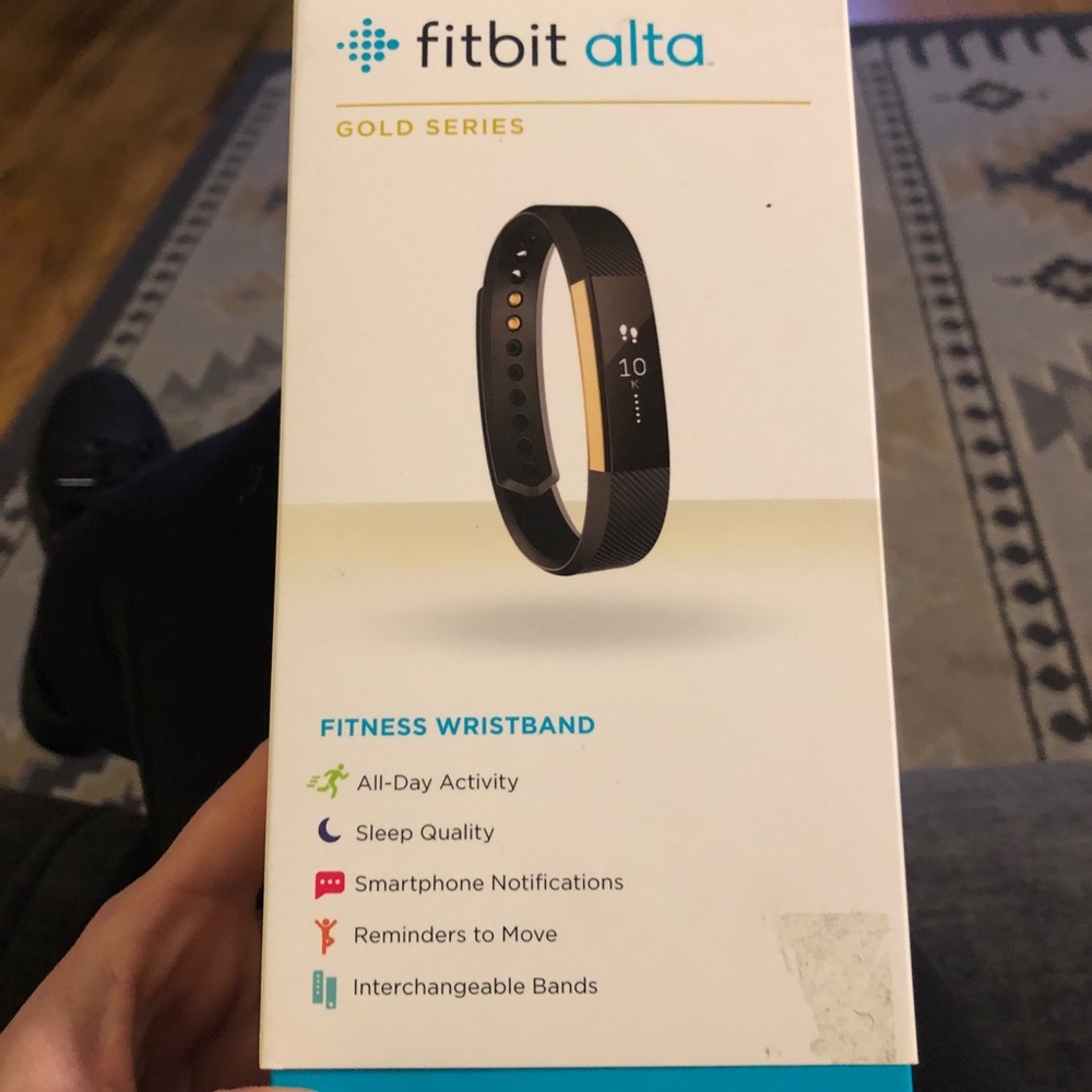 Fitbit Alta Limited Edition Gold Tracker Watch